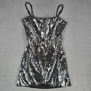 Urban Outfitters Dress Womens Small Sequin Mini Party Cocktail Strappy Going Out